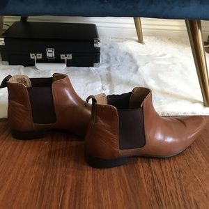 ASOS mens brown Chelsea boots